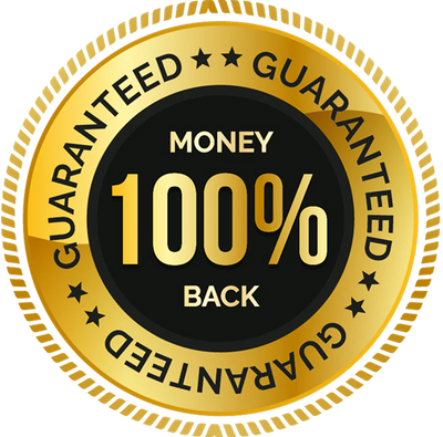 100% Money Back Guaranteed